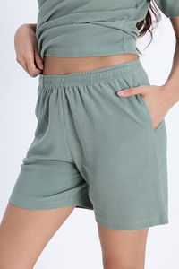 Zivame 2 Mile Fashion Knit Cotton Loungewear Set - Iceberg Green — thumbnail 9